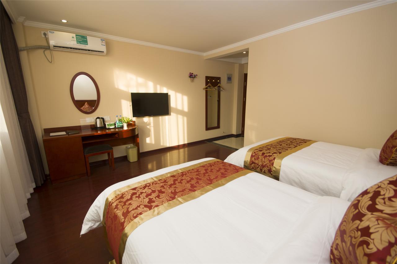 Greentree Inn Fujian Fuzhou Jinshan Wanda Pushang Avenue Business Hotel Fuzhou (Fujian) Exterior foto