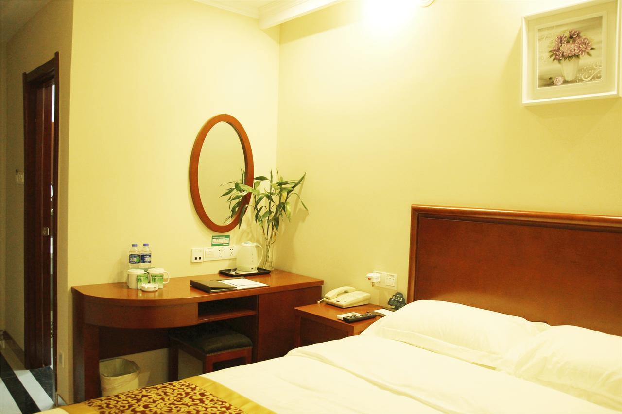 Greentree Inn Fujian Fuzhou Jinshan Wanda Pushang Avenue Business Hotel Fuzhou (Fujian) Exterior foto